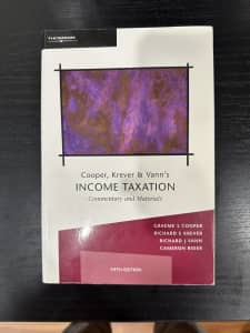 Cooper, Krueger & Vann’s Income Taxation Fifth Edition
