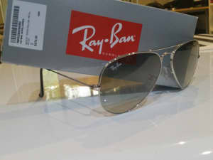 Genuine Rayban aviator sunglass RRP$273