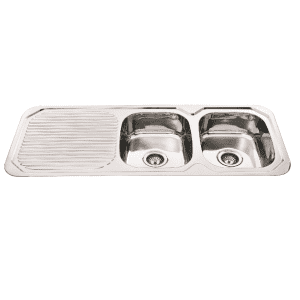 1180 INSET DOUBLE BOWL SINK