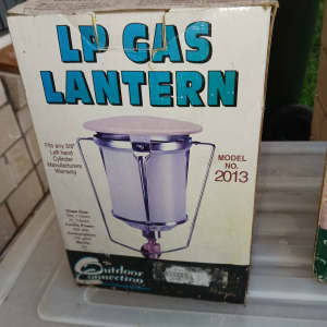 Gas lanterns and bottles