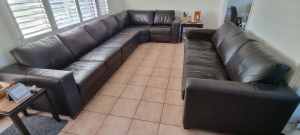 Leather lounge *make an offer