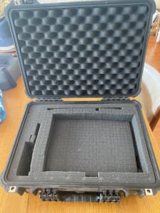 Pelican hard protective waterproof case for eg laptop or camera gear