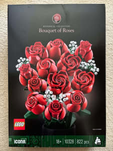LEGO 10328 Icons Bouquet of Roses - Botanical Gift Valentine - NEW
