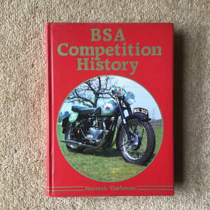BSA Competition History by Norman Vanhouse
