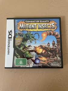 Nintendo DS Combat Of Giants Mutant Insects 🦟 🐝🐜🦗🪲🪰🪳🕷️