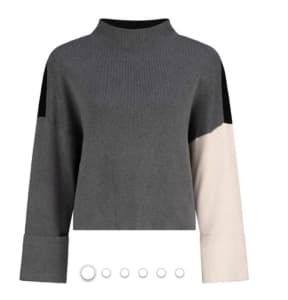 Sweater, Womens Ariel - Grey Multi: By Dref By D