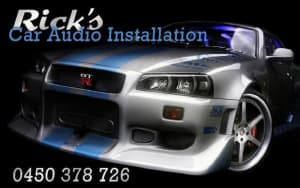 Ricks car audio stereo installations installation installer gold