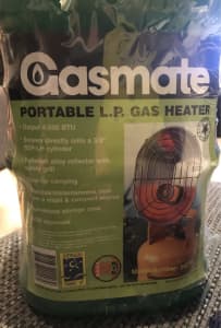 Portable LP Gas Heater by Gasmate. Camping