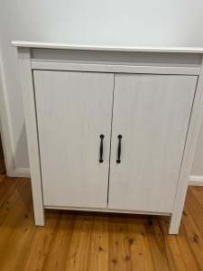 Ikea cabinet with doors