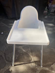IKEA white high chair