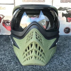 PAINTBALL MASK. V-FORCE GRILL. OLIVE