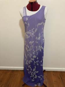 Elegant ‘Rubi Pesini’ Maxi Lavender Size 12 Dress