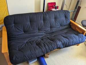Sofa / double bed folding fouton