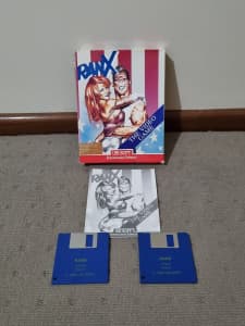 Ranx The Video Game AMIGA Boxed 1990 Ultra Rare!