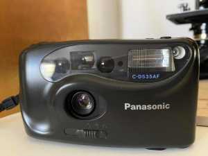 Panasonic C-D535AF 35mm point and shoot film camera.
