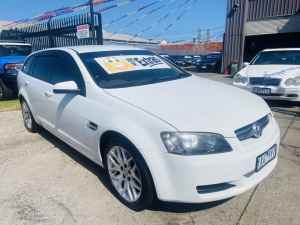 2008 Holden Commodore VE MY09 Omega 60th Anniversary Heron White 4 Speed Automatic Sportswagon