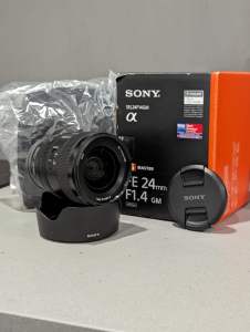 Sony 24mm f1.4 FE G Master Lens