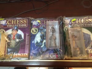 DC Chess Figurine Collection Complete Set 96 UNOPENED in Pristine 