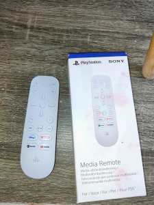 PlayStation 5 media remote.