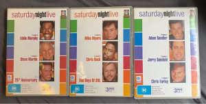 3 x Saturday Night Live Comedy dvds