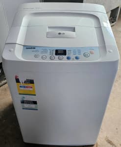 lg fuzzy logic 5.5 kg washing machine