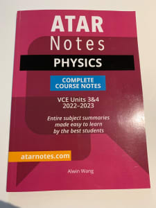 VCE Physics Unit 3&4 ATAR Notes