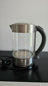 Stainless steel glass electric kettle 