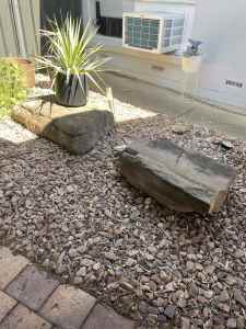 Massive garden rocks