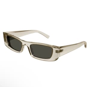 SL Beige Rectangle Sunglasses
