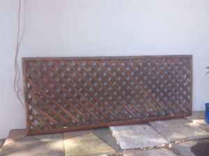 Lattice with frame. Solid treated pine structure 2.4m x 94cm