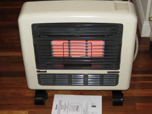 Rinnai Granada MKii Natural Gas Heater 25Mj Serviced Warranty 3m Hose