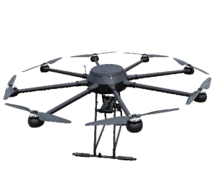 High-end drones: 8 rotor drone
