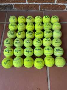 41x Mix Assorted Used Tennis Balls