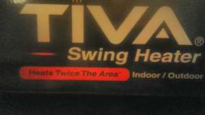 Tiva 2000watt swing heater. As seen on TV 