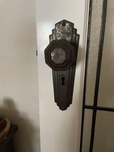 Wanted: WANTED Art Deco Door handle and strike plates