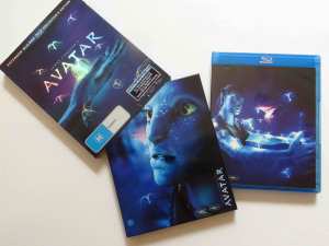 AVATAR 3x Disc Blu-ray Extended Collectors Edition (Near New)