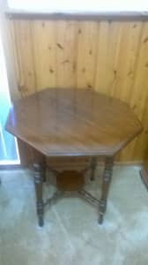 Antique Table, Octagonal Shape 