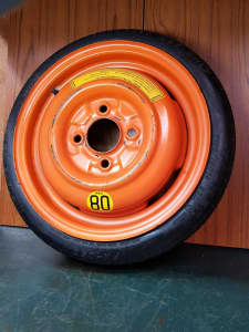 Daihatsu Space Saver 14 4x100 Stud Rim Wheel Tyre 105/70/D14 Tire 14x