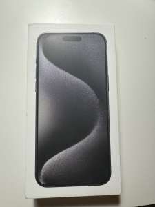 Brand new sealed iPhone15 Pro max 1tb Black Titanium