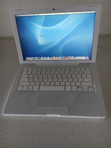 MacBook white 13.3” screen OSX Lion