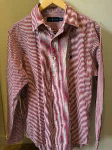 Mens business shirts:Ralph Lauren and Kenzo- size L 3 shirts