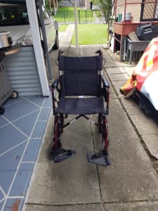 alloy light weight wheel chair $200