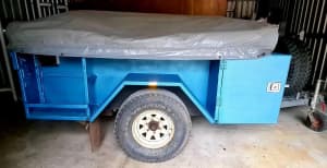 Camper trailer modern solid