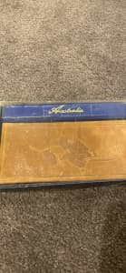 Authentic genuine leather Australian wallet collectable