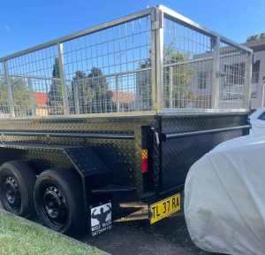 2023 GALVANISED tandem 9 x 5 with side wall trailer 