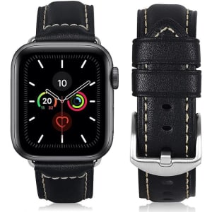 Leather Soft Band Replacement Strap For Apple Watch