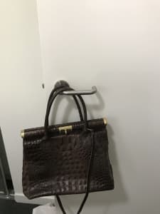 Crocodile Leather Bag made in Italy