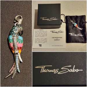 NEW IN BOX - GENUINE THOMAS SABO PARROT CHARM RRP$229