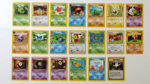 Pokemon 1st Edition NEO DISCOVERY Commons from 2001 (Full Set of 20)