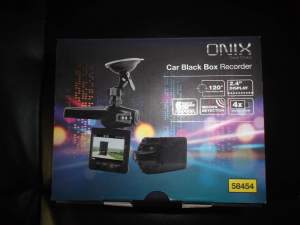 NEW in box black Onix car dashboard camera box recorder